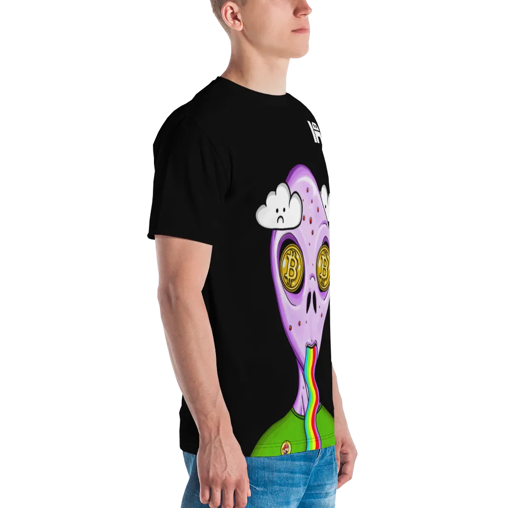 Alien #0011 by inkink Shivadelic  - ALL OVER T-Shirt