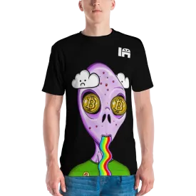 Alien #0011 by inkink Shivadelic  - ALL OVER T-Shirt