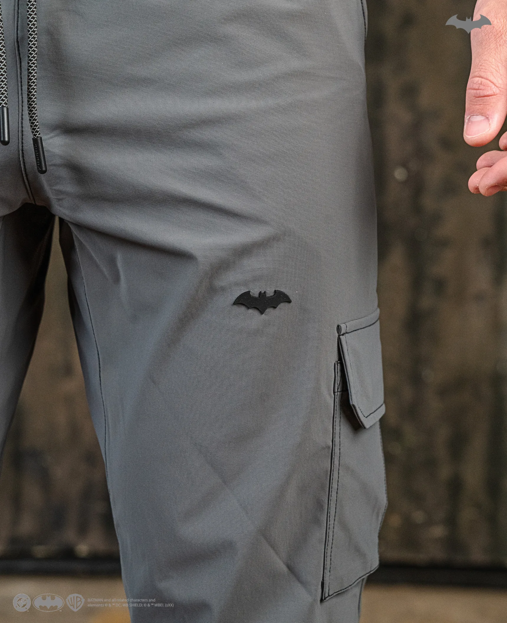 BATMAN Utility Cargo Performance Joggers - Gotham Grey