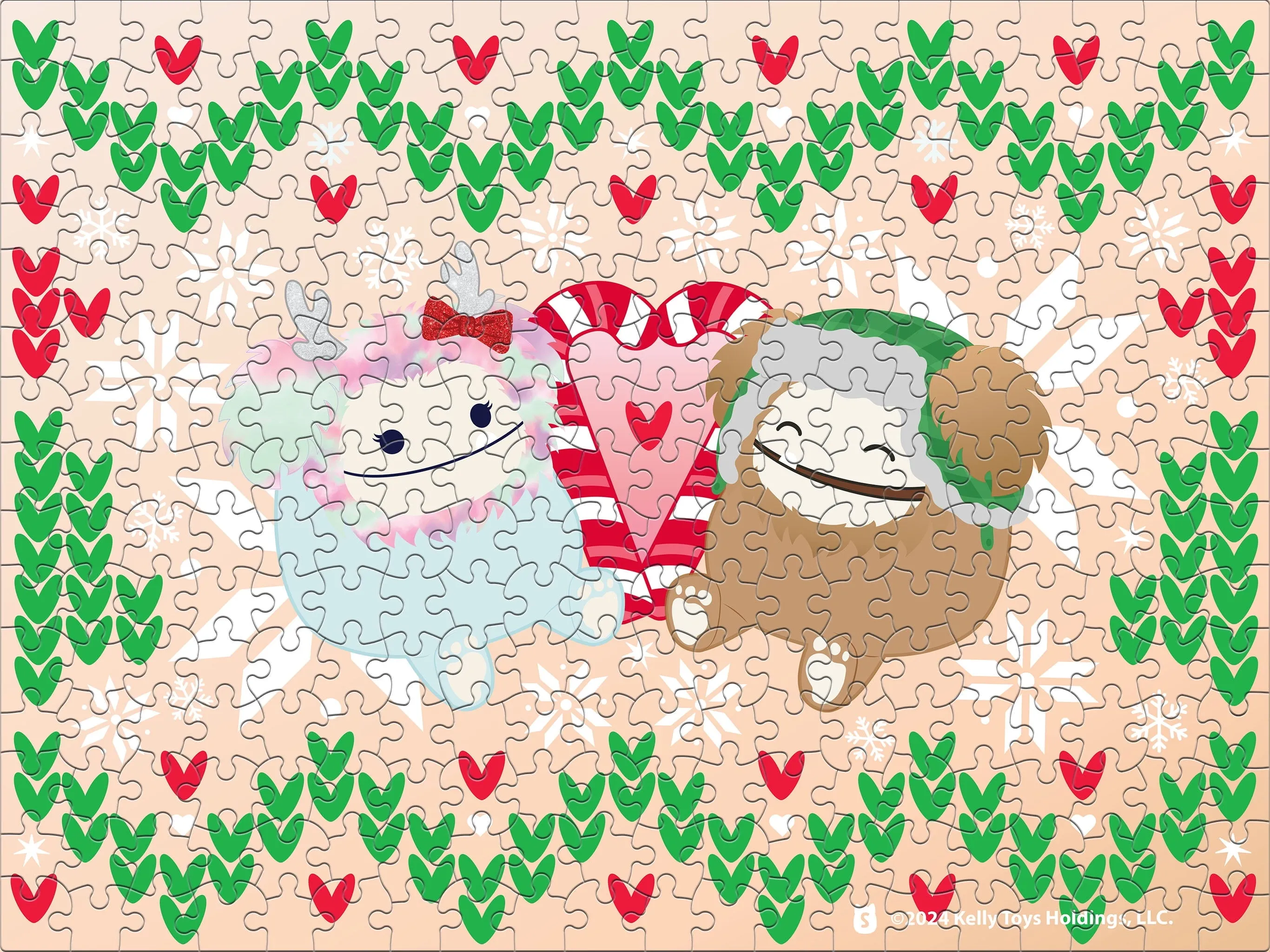 Buffalo 3 In 1 Squishmallow Winter Multipack Jigsaw Puzzle