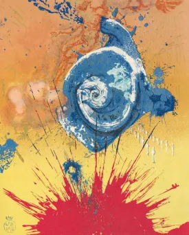 Cervantes Saavedra - Lithograph From The Catalog of the Graphic Works By Salvador Dali