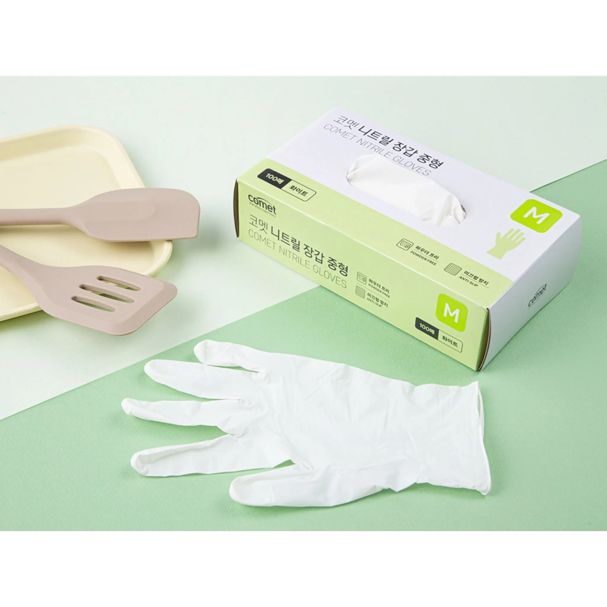 Comet Nitrile Gloves White - Rubber Gloves - 🏆 #44 - Household Items - Best of December