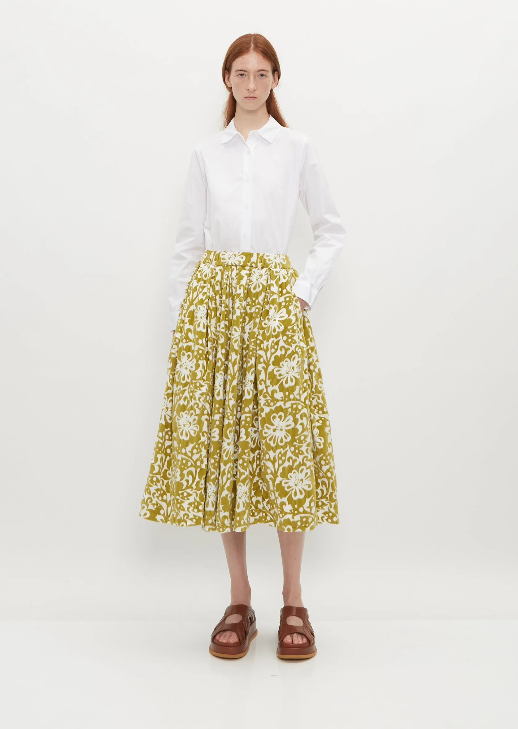 Double Curtains Skirt