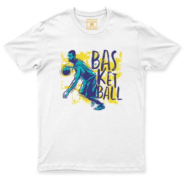 Drifit Shirt: Basketball Grunge