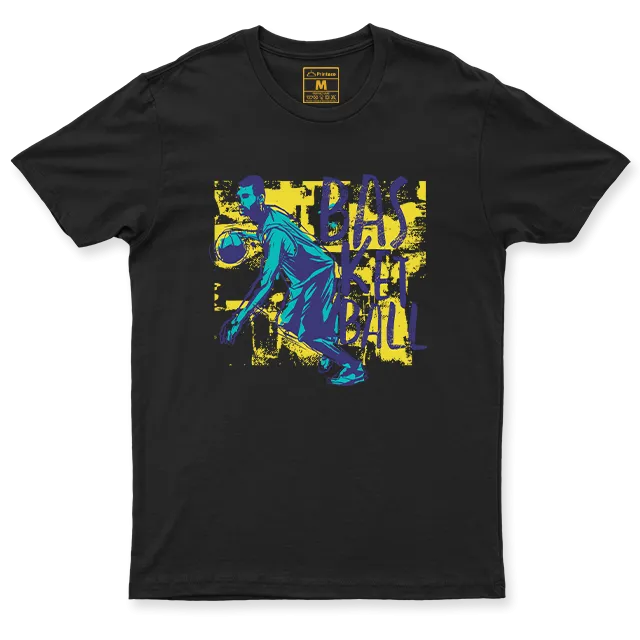 Drifit Shirt: Basketball Grunge