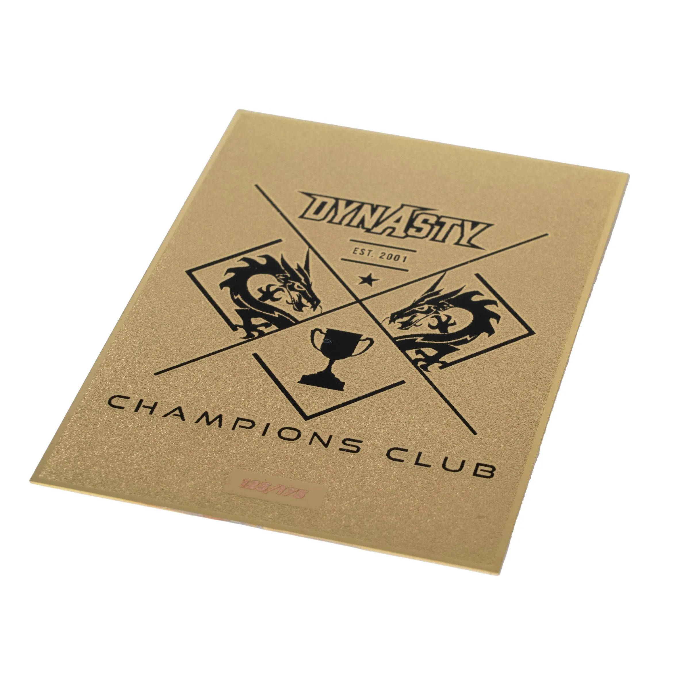Dynasty Special Edition Trading Cards -2024 GOLD EDITION- OLIVER LANG CARD