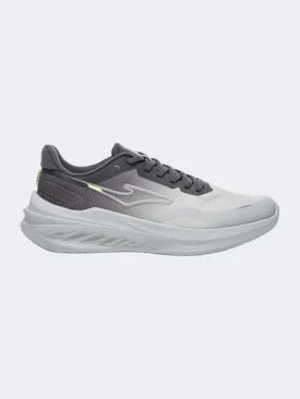 Erke Cushioning Men Running Shoes Light Grey/Charcoal