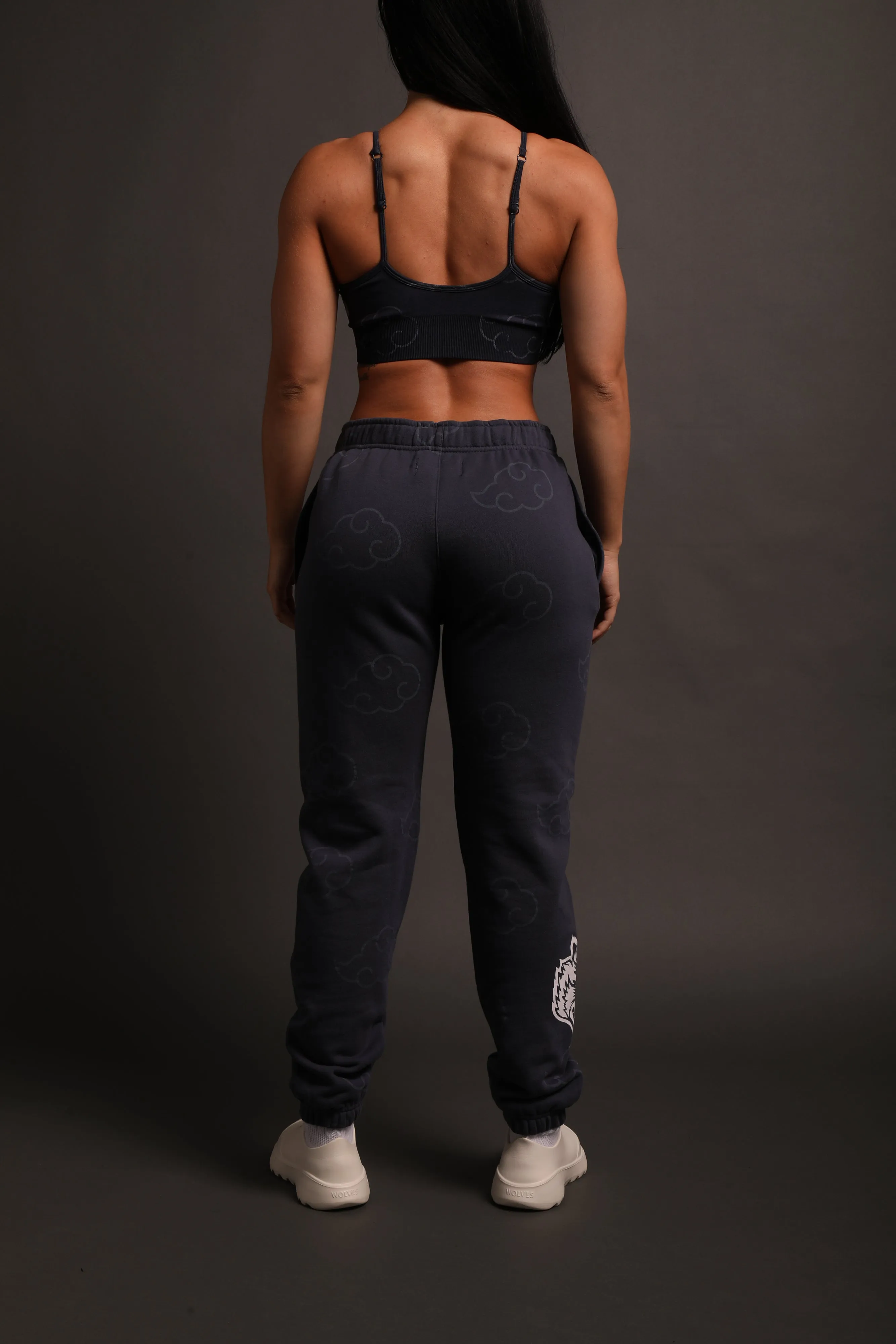 Float On She Post Lounge Sweats in Storm Blue