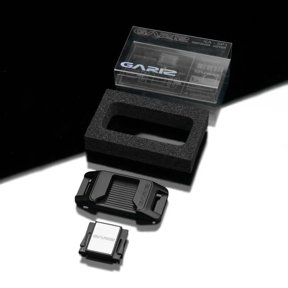 Gariz Silver Metal Hot Shoe Cover for DSLR and Mirrorless Cameras XA-SPM1