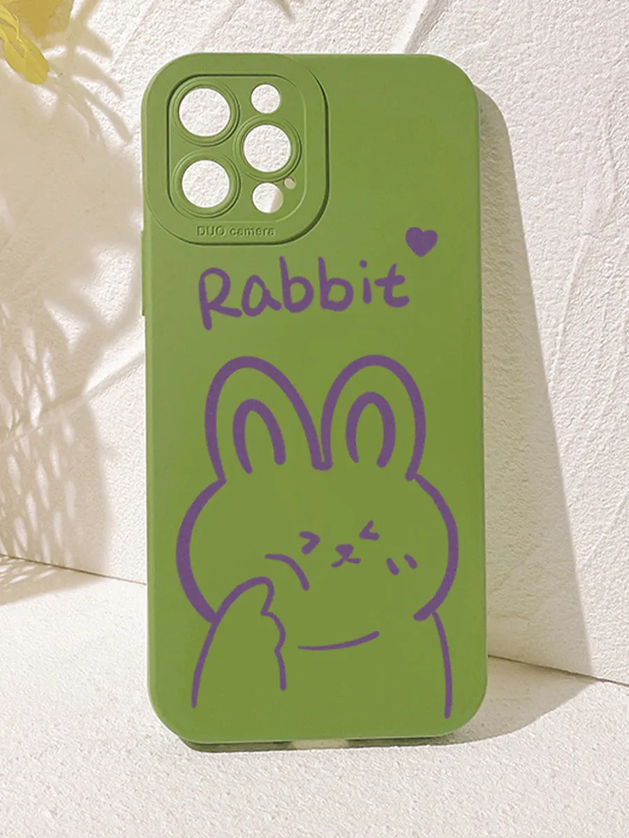 Green Rabbit Case for iPhone