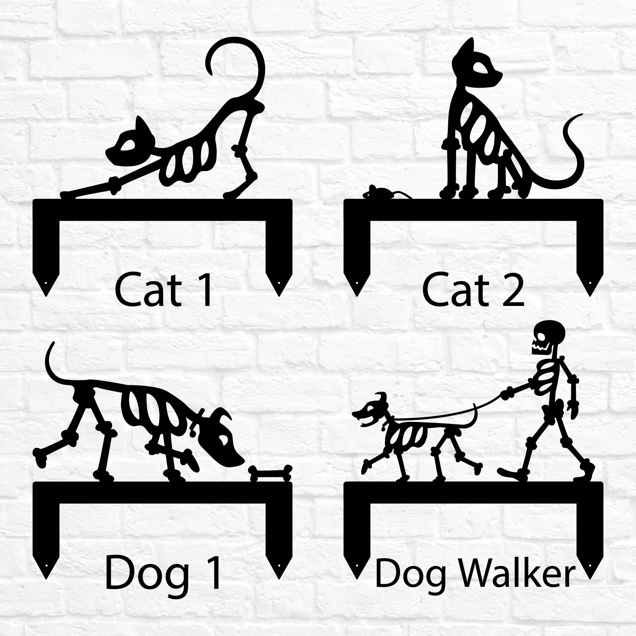 Halloween Pet Skeleton Yard Stakes