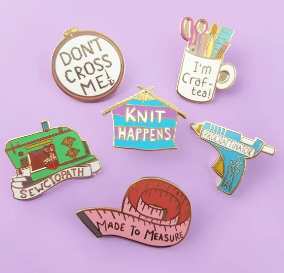 Jubly Umph Lapel Pin • Sewciopath