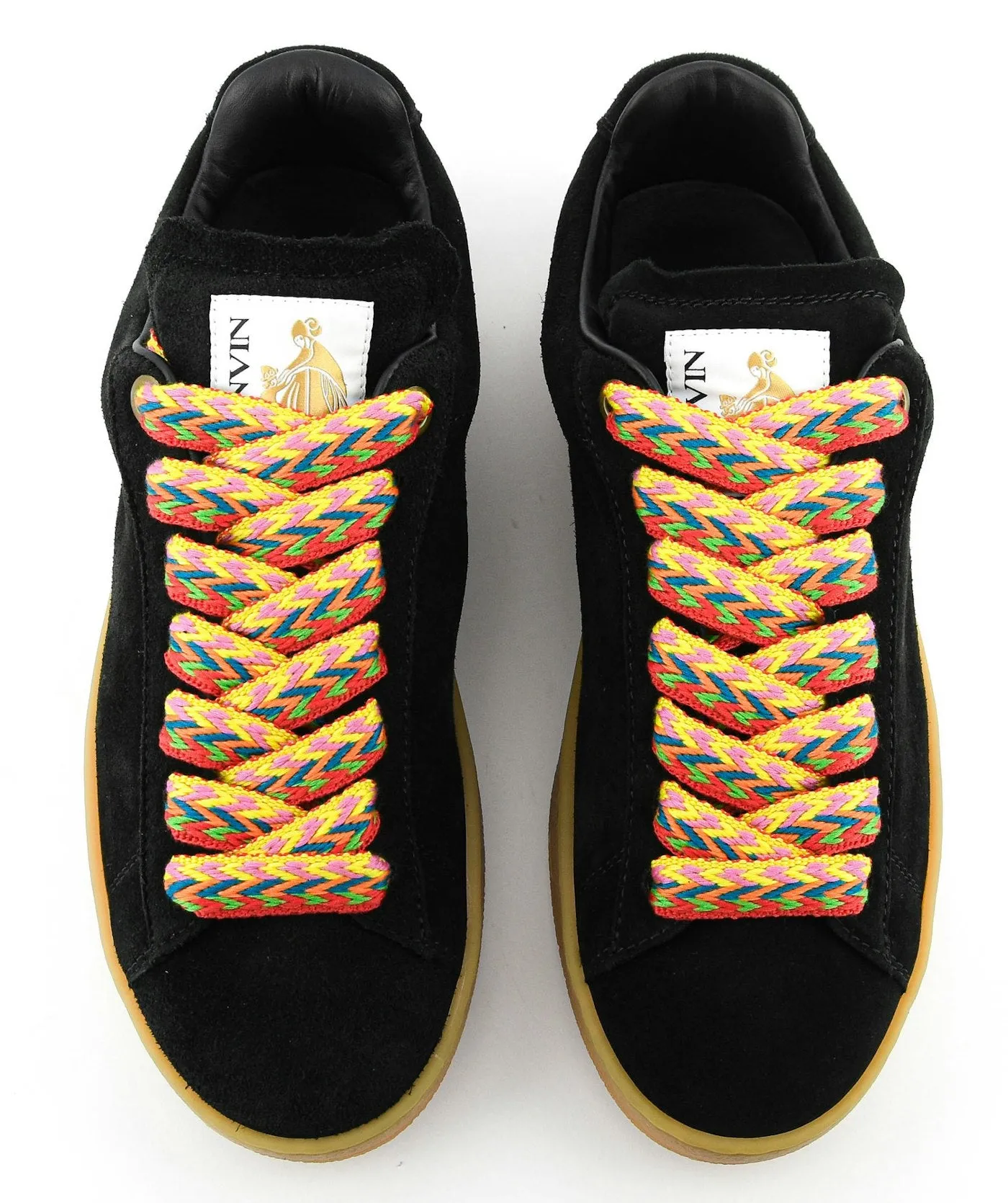 LANVIN LITE CURB SNEAKER BLACK