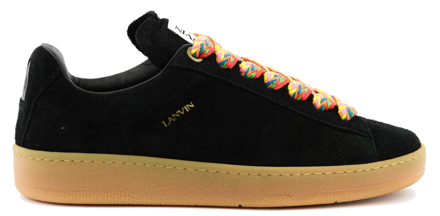 LANVIN LITE CURB SNEAKER BLACK