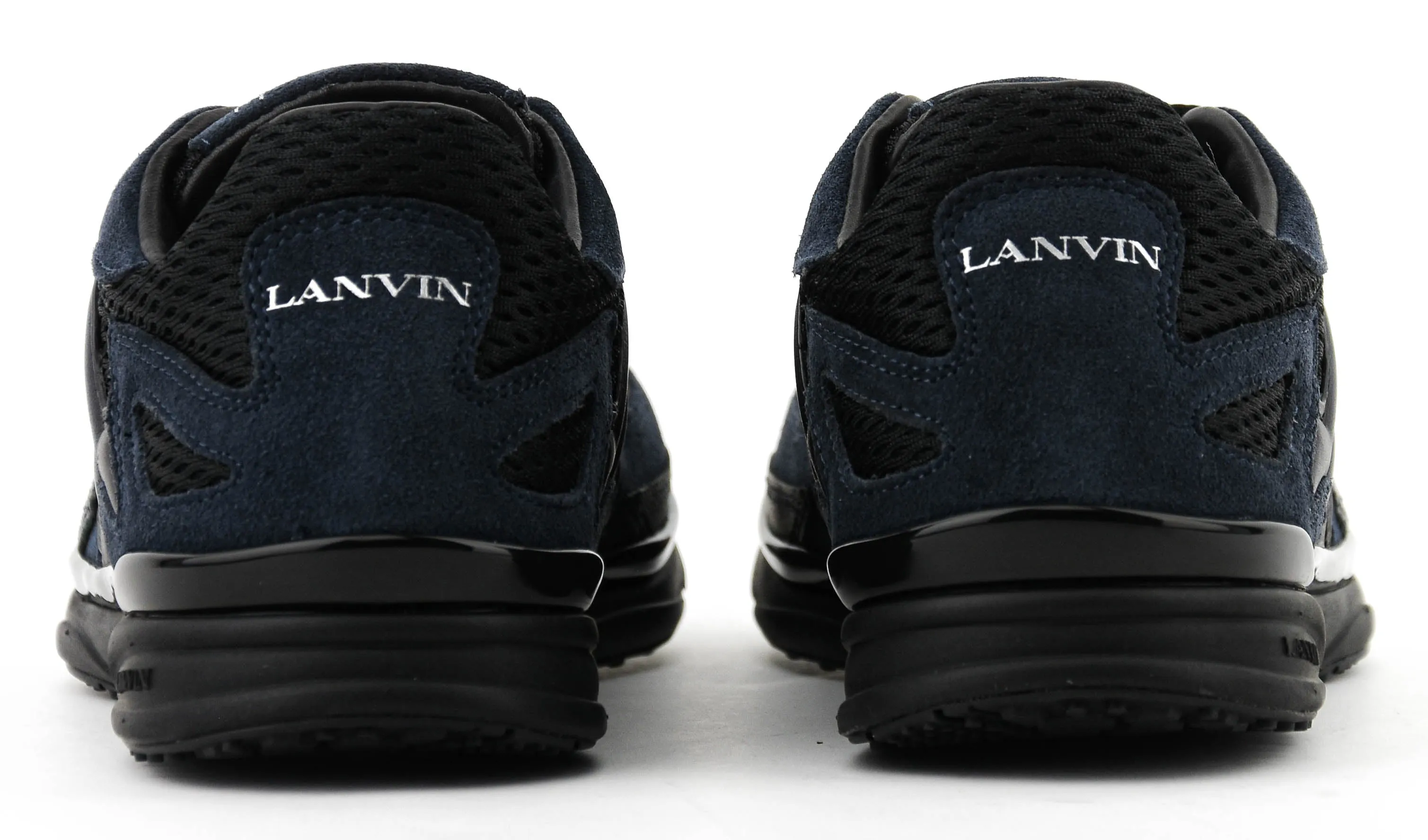 LANVIN METEOR SNEAKER BLACK BLUE