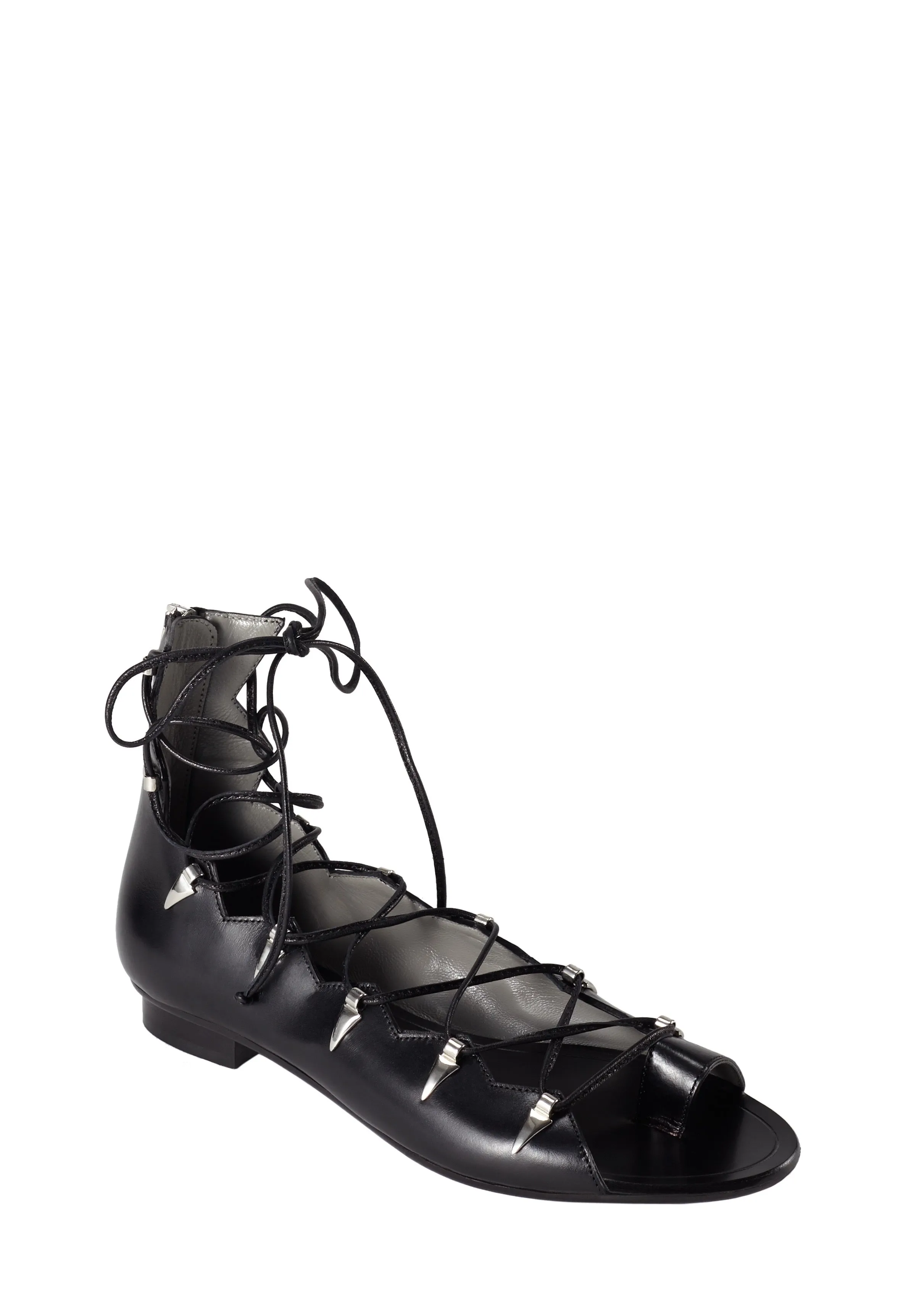 LINEA BLACK CALF SANDALS