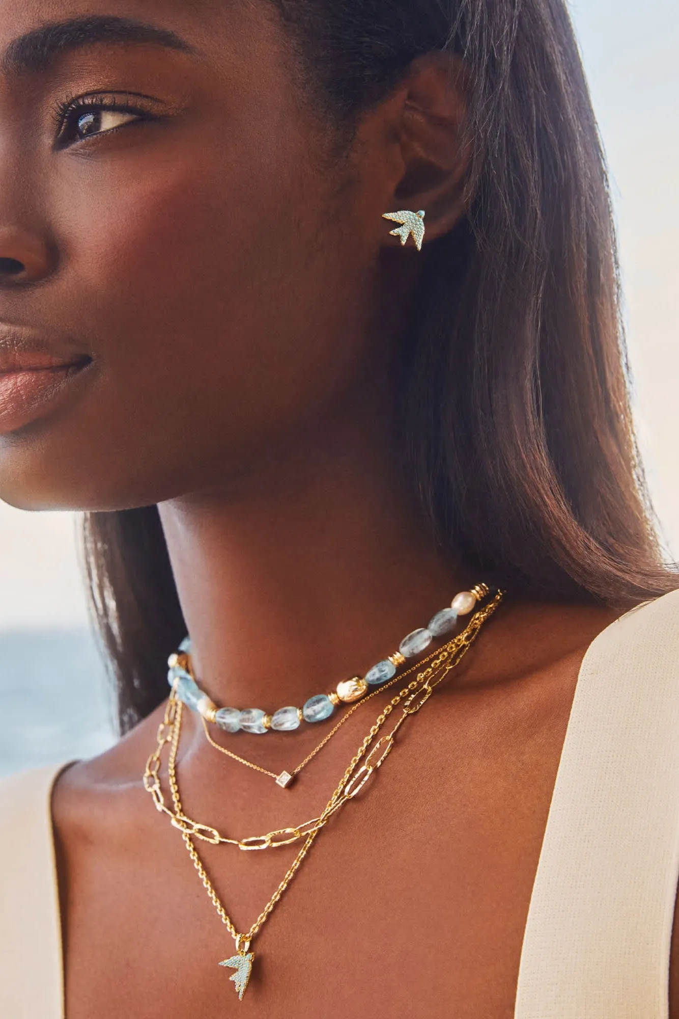 Melody Beaded Strand Necklace
