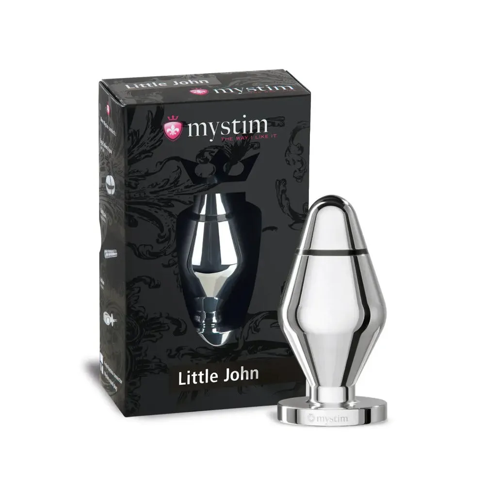 Mystim Little John E-Stim Butt Plug Small