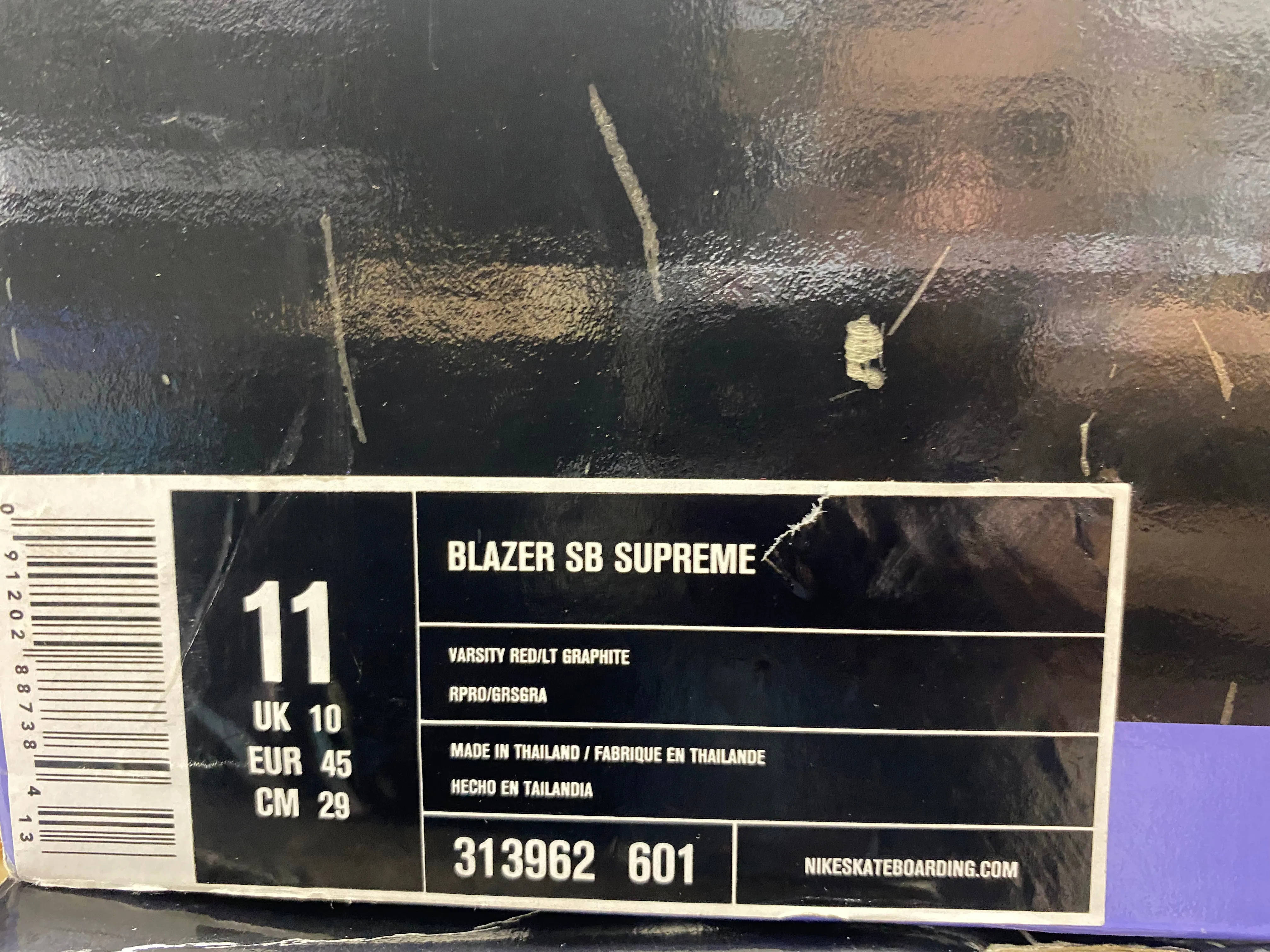 Nike Blazer SB Supreme - Red Size 11