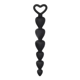 Silicone Anal Beads Black