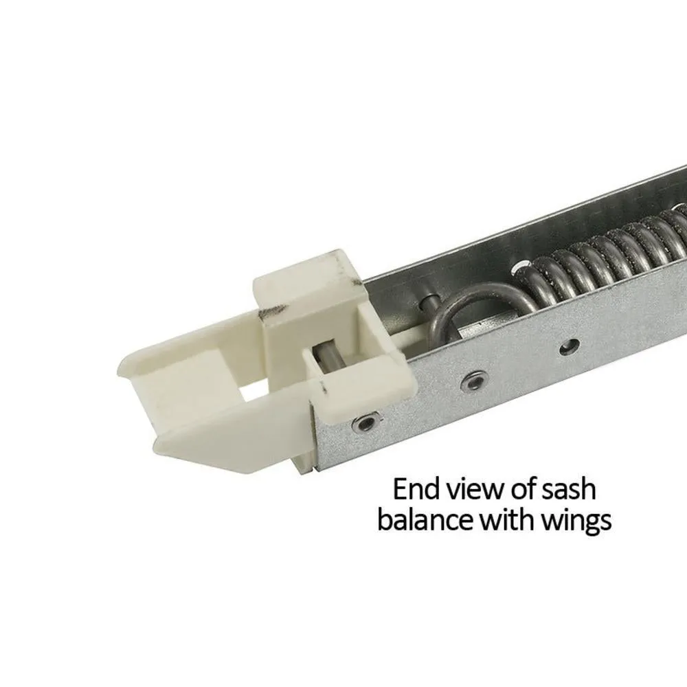Single Hung Sliding Window 16" Sash Balance With Wings 5-11 Lbs