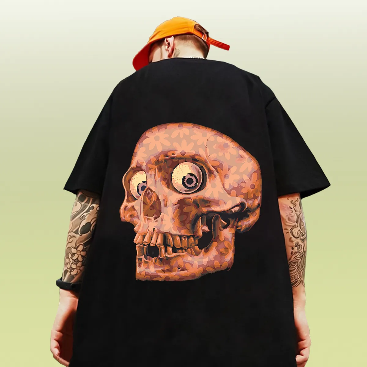 Skull Premium Oversized Tshirt