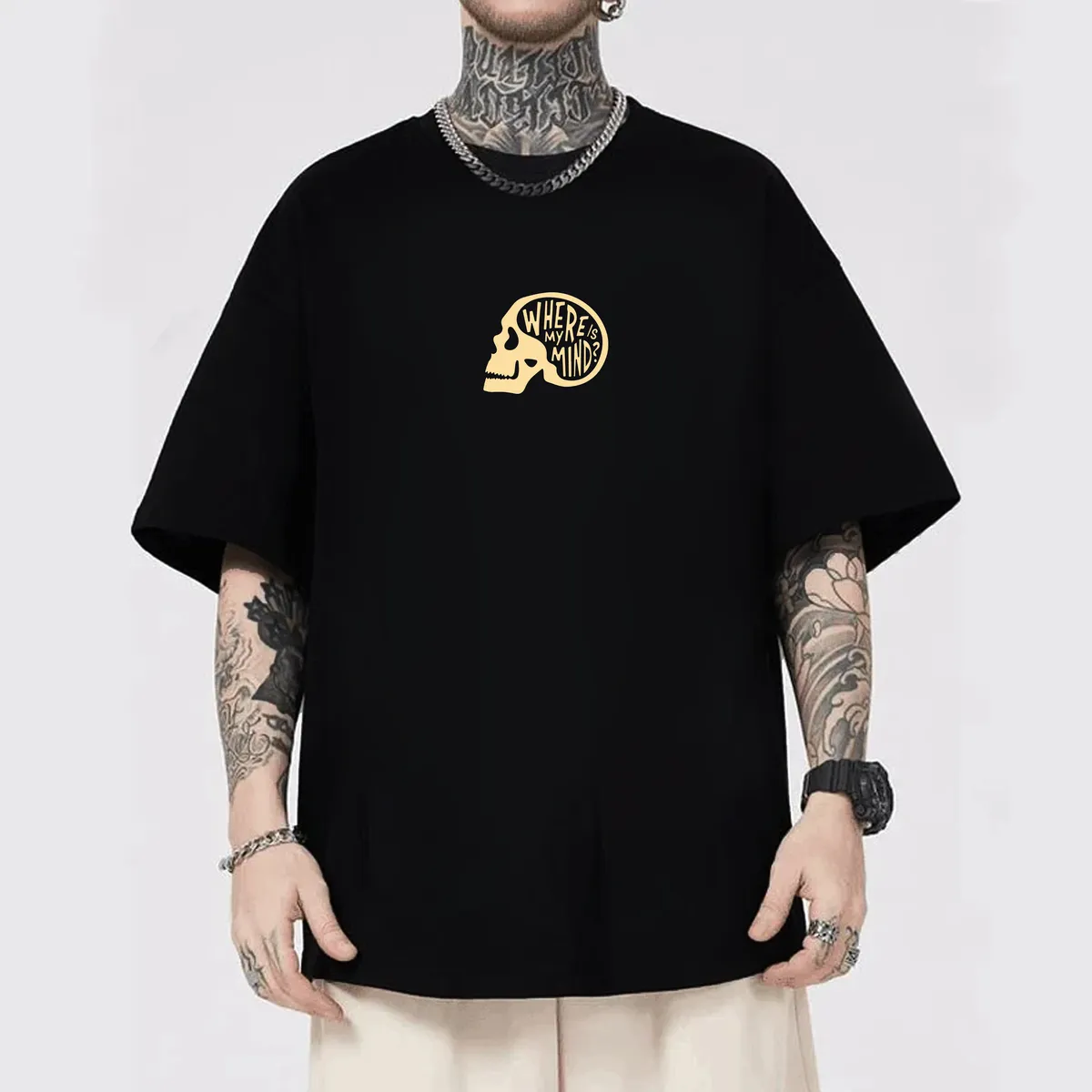 Skull Premium Oversized Tshirt
