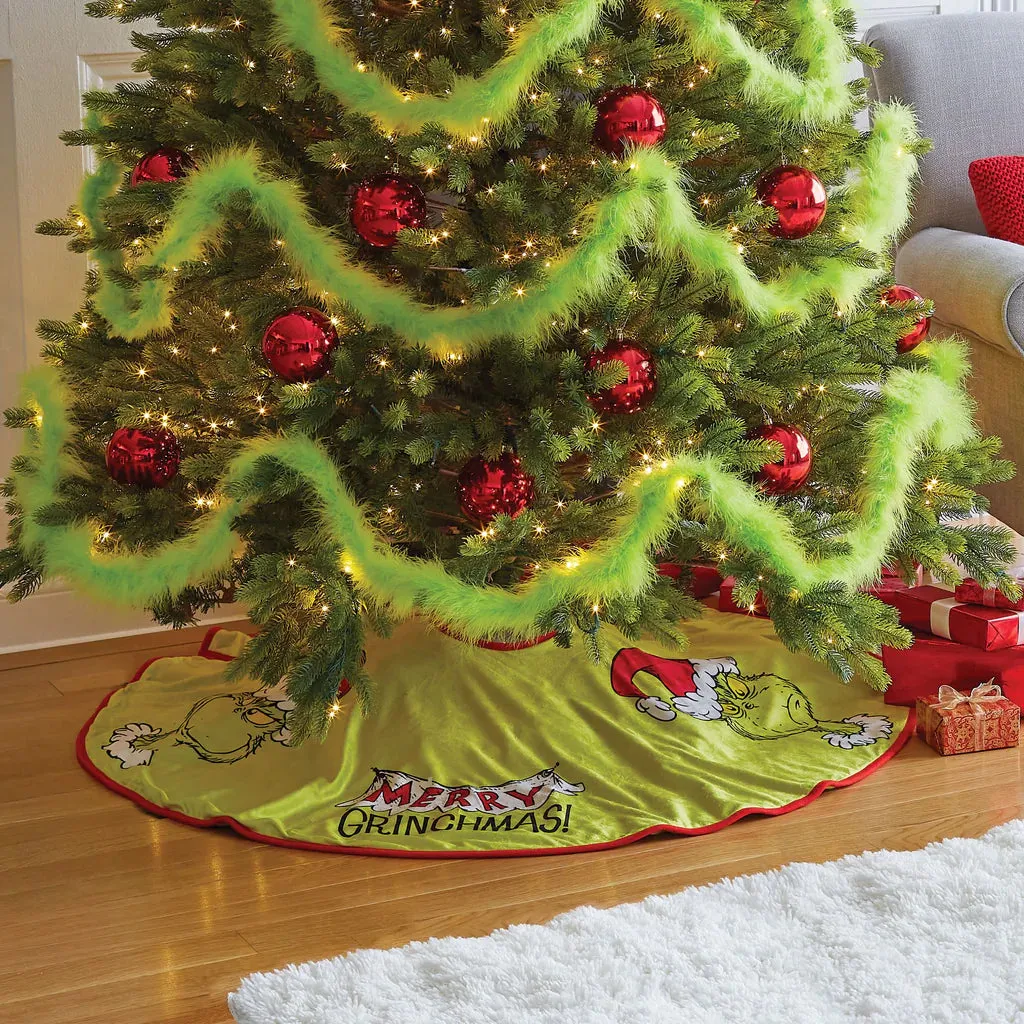 Snowpinions Grinch Treeskirt