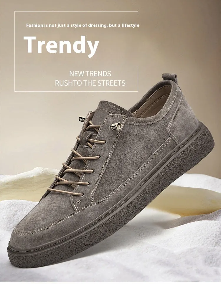 Stylish Suede No-tie Retro Shoes