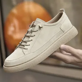 Stylish Suede No-tie Retro Shoes
