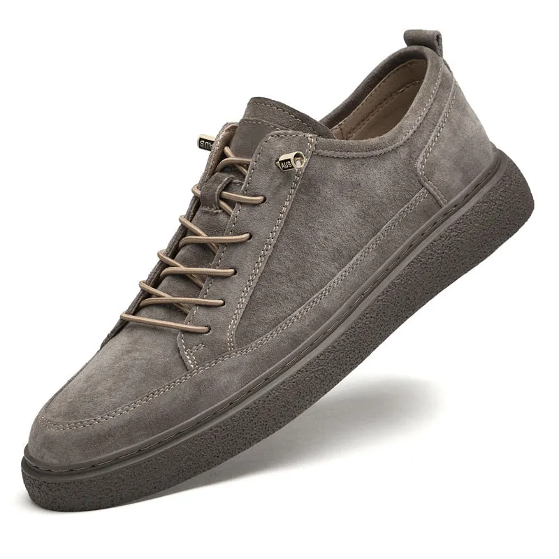Stylish Suede No-tie Retro Shoes