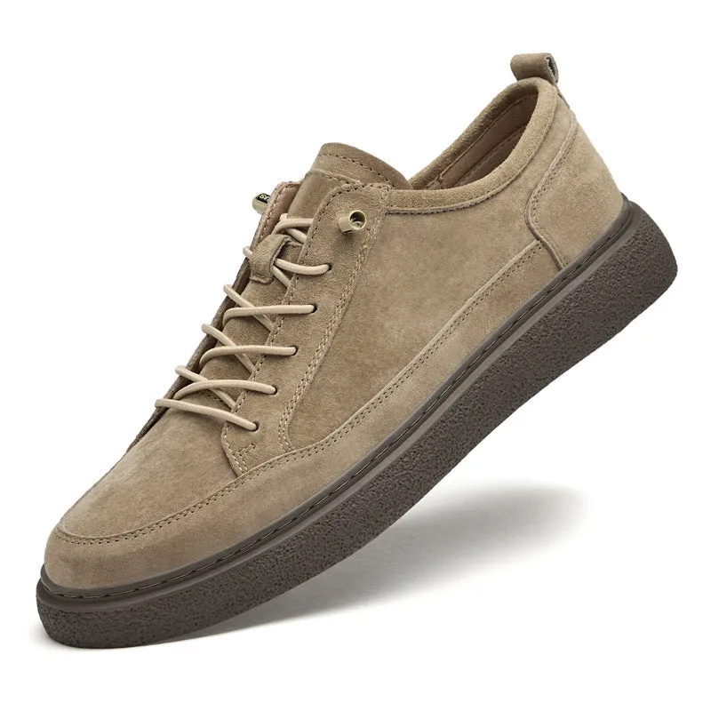 Stylish Suede No-tie Retro Shoes