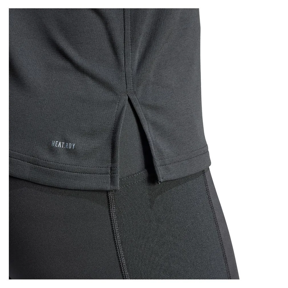 Women's Match Tennis Tank Black