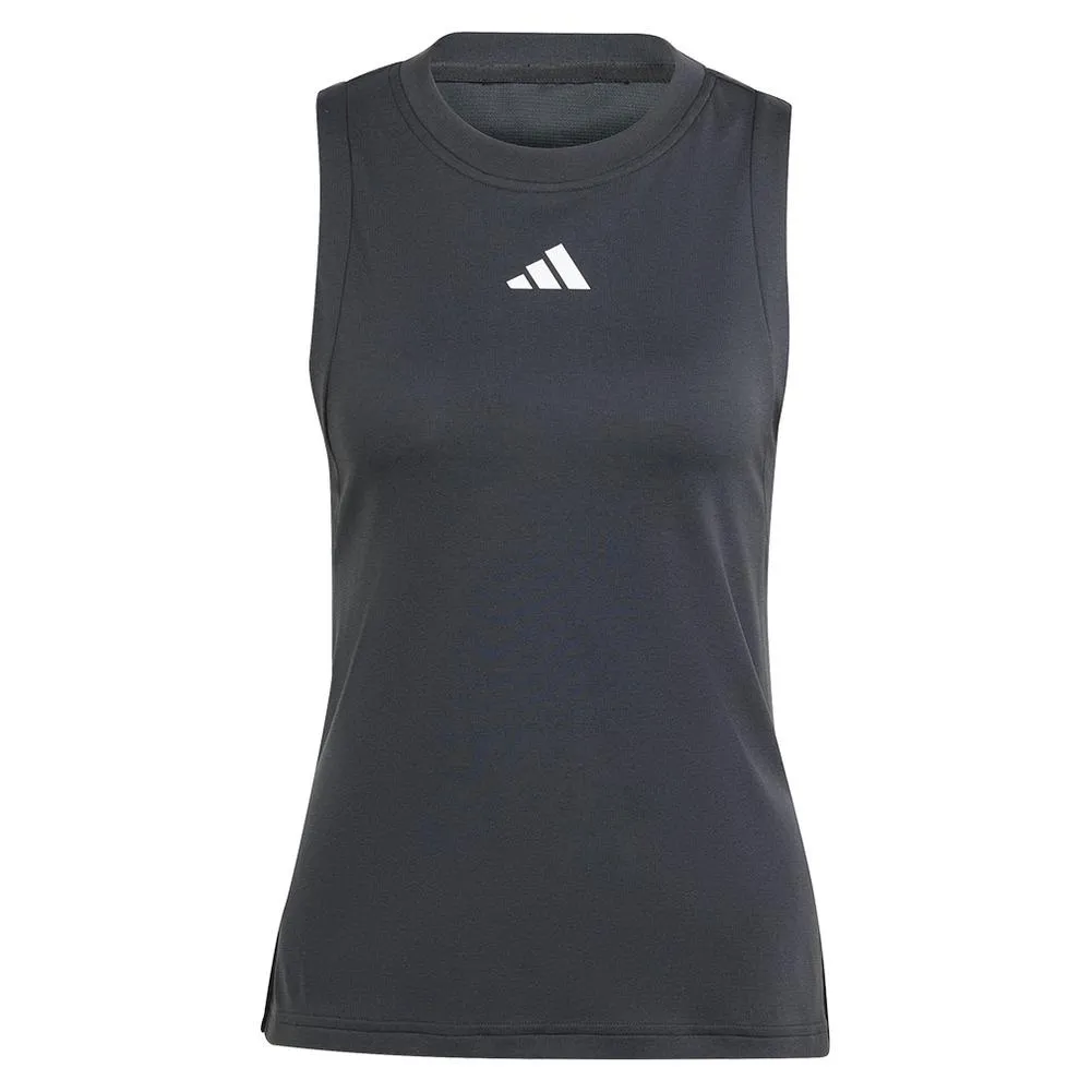 Women's Match Tennis Tank Black